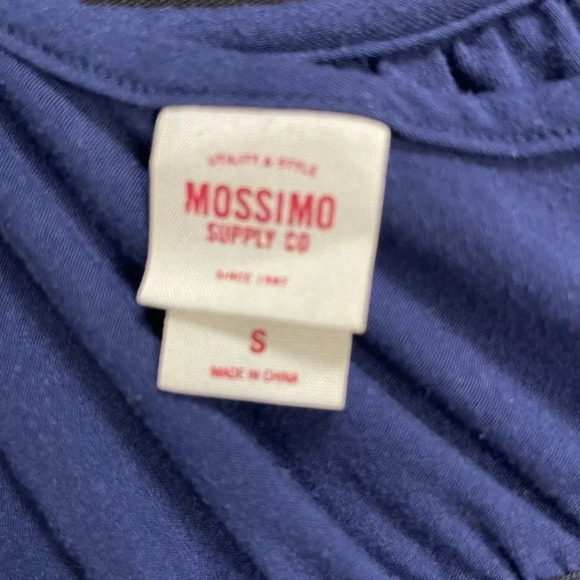 Mossimo Supply Co Women's Blue Green Colorblock Sleeveless Maxi Dress Size Small - Picture 5 of 6